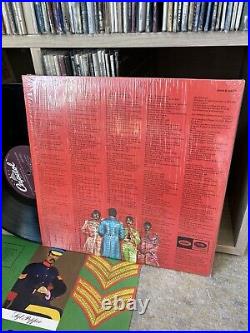 The Beatles Sgt. Peppers Lonely Hearts LP SMAS 2563 Purple Label In Shrink! EX