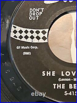 The Beatles She Loves You/I'll Get you 45 Record Swan S-4152 Nrmint