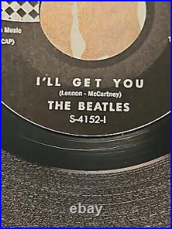 The Beatles She Loves You/I'll Get you 45 Record Swan S-4152 Nrmint