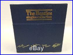 The Beatles Singles Collection Box Set 26 7 Vinyl 45 RPM Never Played MINT