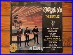 The Beatles Something New 1964 Odeon 83 756 Teldec German Jacket/Vinyl VG