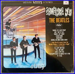 The Beatles Something New Vinyl Record Factory Sealed ST2108 Tower Records Tag