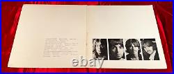 The Beatles THE WHITE ALBUM Original 1968 England Early Press Vinyl Complete EX