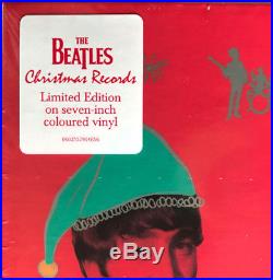 The Beatles The Christmas Records limited 7x 7 colored vinyl singles Fan Club