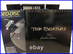 The Beatles The Collection 14 LP US 1982 MFSL Box No. 839 + Geo Disc
