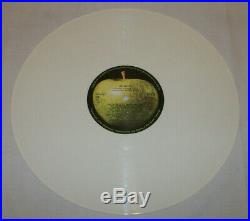 The Beatles The White Album LIMITED EDITION WHITE VINYL RI PCS 7067-8