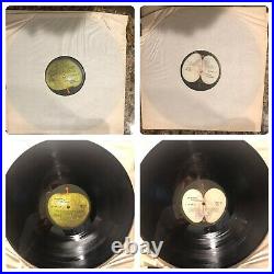 The Beatles The White Album LP 33 SWBO-101 2 LPs 1968 vintage with all art