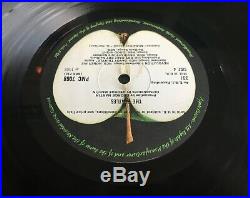 The Beatles (The White Album) U. K. Mono Vinyl 68 1st Press No. 0128743