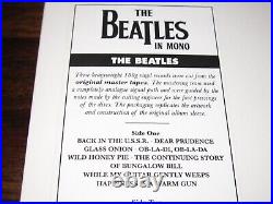 The Beatles The White Album Vinyl Lp Record Sealed 2014 Mono Inspected As Mint
