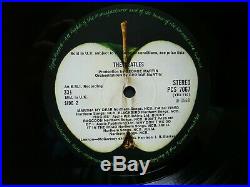The Beatles The White Album Vinyl UK 1968 Stereo Top Loader Numbered 0341627 2LP