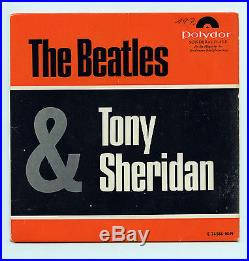 The Beatles & Tony Sheridan My Bonie 1963 Vinyl Singles 7 EP Picture Sleeve