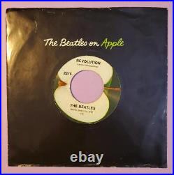 The Beatles US 45 APPLE 2276 HEY JUDE / REVOLUTION Thumb Tab Sleeve! RARE