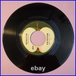 The Beatles US 45 APPLE 2276 HEY JUDE / REVOLUTION Thumb Tab Sleeve! RARE