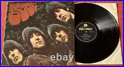 The Beatles Uk Vinyl Lp Record Rubber Soul 2nd Pressing Ex/ex