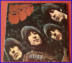 The Beatles Uk Vinyl Lp Record Rubber Soul 2nd Pressing Ex/ex