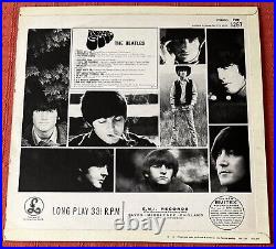 The Beatles Uk Vinyl Lp Record Rubber Soul 2nd Pressing Ex/ex