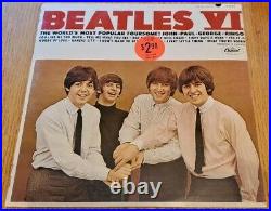 The Beatles VI 1965 Mono Lp Vinyl 1st Pressing Original Factory Seal