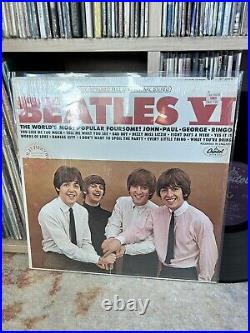 The Beatles VI Vinyl LP ST 2358 Capitol Purple Gold Record Award In Shrink EX/EX