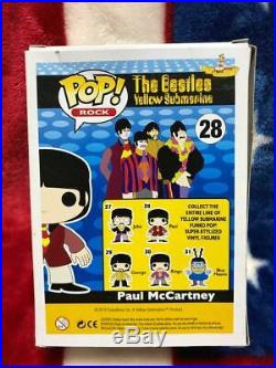 The Beatles Very rare FUNKO POP Yellow Submarine Paul McCartney Figure