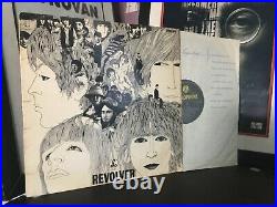 The Beatles Vinyl LP REVOLVER ORIG UK Y/B 1st PRESS STEREO 1966 With Label Error