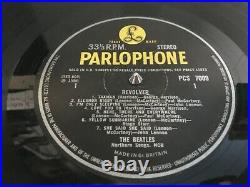 The Beatles Vinyl LP REVOLVER ORIG UK Y/B 1st PRESS STEREO 1966 With Label Error
