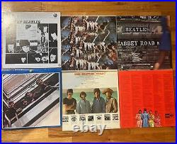 The Beatles Vinyl Lot of 6 LPs VG+