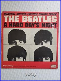 The Beatles Vinyl Lot of 7 Meet the Beatles, 2nd Album, Hard Days Night, and