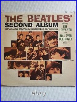 The Beatles Vinyl Lot of 7 Meet the Beatles, 2nd Album, Hard Days Night, and