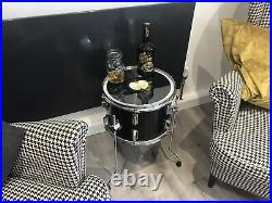 The Beatles Vinyl Record Drum Coffee Table Upcycled Furniture Funky Furniture