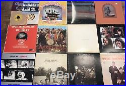 The Beatles Vinyl Record Lot White Album Sgt Peppers All Things Must Pass
