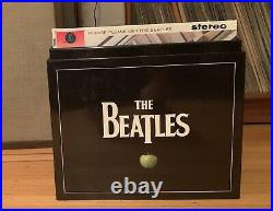 The Beatles Vinyl studio recordings Box Set 2012 mostly sealed with textbook
