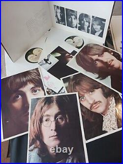 The Beatles WHITE ALBUM SWBO -101 FULL SET Low Number EX