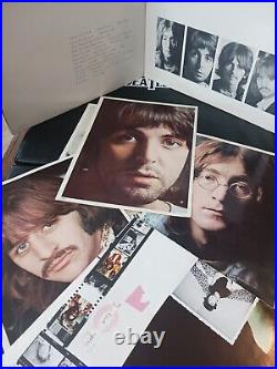 The Beatles WHITE ALBUM SWBO -101 FULL SET Low Number EX