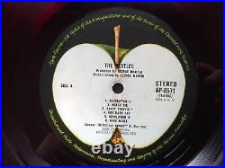 The Beatles WHITE ALBUM withOBI JAPAN 1st PRESS APPLE STEREO RED WAX AP-857071
