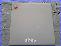 The Beatles WHITE Album White Vinyl limited edition 1 of 2,000