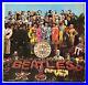 The Beatles-WIDE SPINE Sgt Pepper Vinyl Record LP Mono PMC 7027 with Inserts 1967