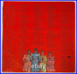 The Beatles-WIDE SPINE Sgt Pepper Vinyl Record LP Mono PMC 7027 with Inserts 1967