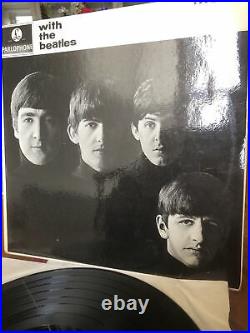 The Beatles WITH THE BEATLES 1963 FIRST PRESSING MONO VINYL LP RECORD