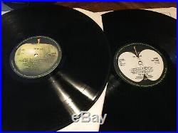 The Beatles White Album 1968 Apple Records 2x Vinyl LP + Poster and pics