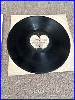 The Beatles White Album 1968 Vinyl LP Record Apple SWBO-101