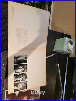 The Beatles White Album 1978 Capitol White Vinyl WithPoster + 4 8x10's Vg+