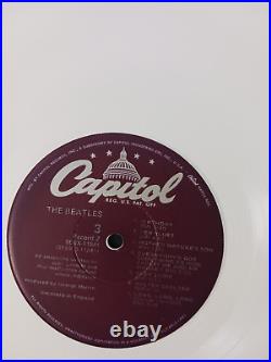 The Beatles White Album 1978 Special Edition White Vinyl Excellent