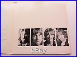 The Beatles White Album 1978 U. S. A. White Vinyl Press & Inserts