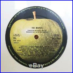 The Beatles White Album 1978 UK White Vinyl 2xLP VG++/NM- with All Inserts