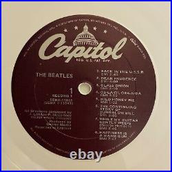 The Beatles White Album 1978 US Press White Color Vinyl (NM) ALL Inserts