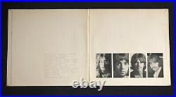 The Beatles White Album 1st Export UK 2-LP vinyl record set, 1968