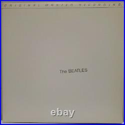 The Beatles White Album (2 LP Vinyl, Mobile Fidelity Sound Lab) RARE