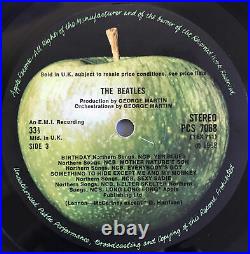 The Beatles White Album 2-lp Apple Uk 1968 1st Press Stereo Top Loader Complete