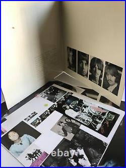 The Beatles White Album 2-lp White Vinyl Apple Export Uk 1978 Exc Pro Cleaned