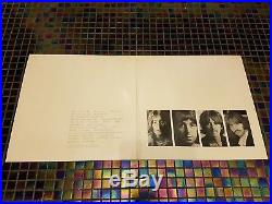The Beatles White Album DMM White Vinyl LP 1985 German Mega Rare Numbered Photos
